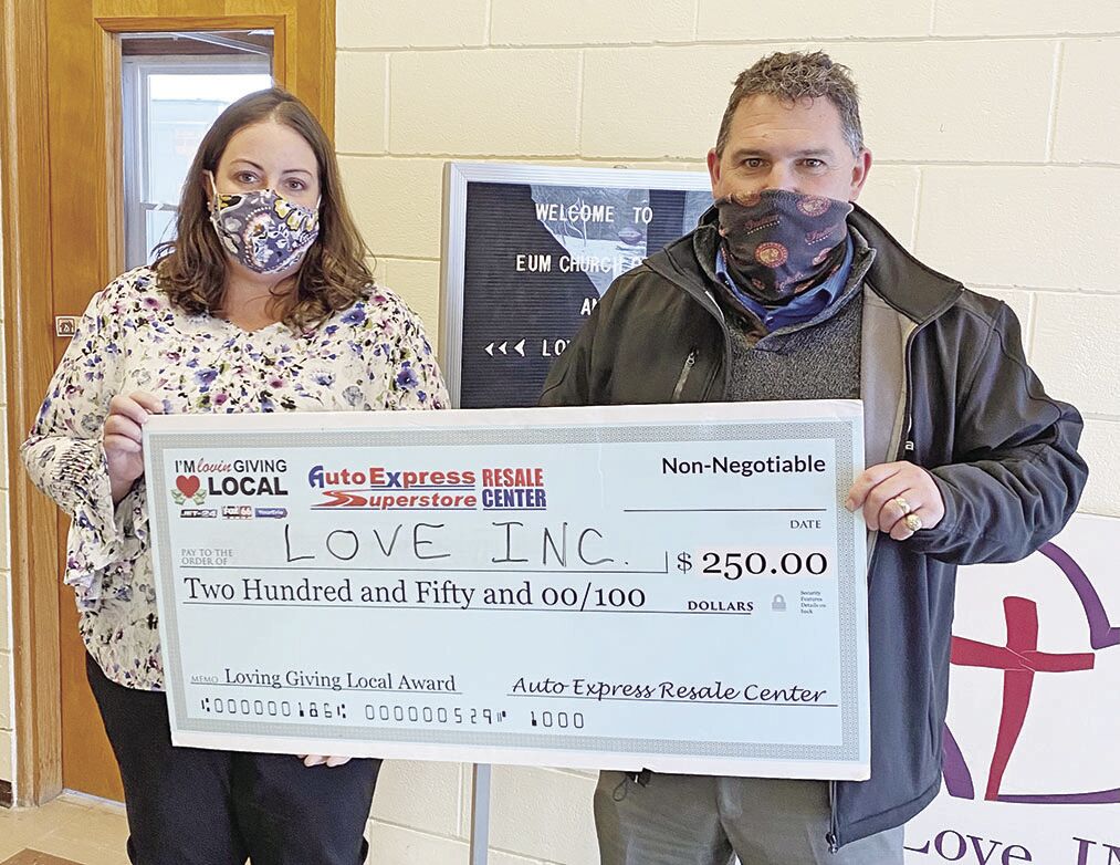 Jet 24 Loving Giving Local donates to Love INC